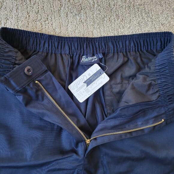 Men’s Elastic Waist Pants – Dark Blue – Size L – NWT - Picture 6 of 12